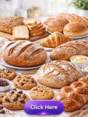 Golden homemade bread rolls showcased on Bakecrave baking recipe homepage