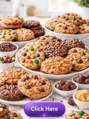 Freshly baked assorted cookies displayed as featured homemade recipes on Bakecrave