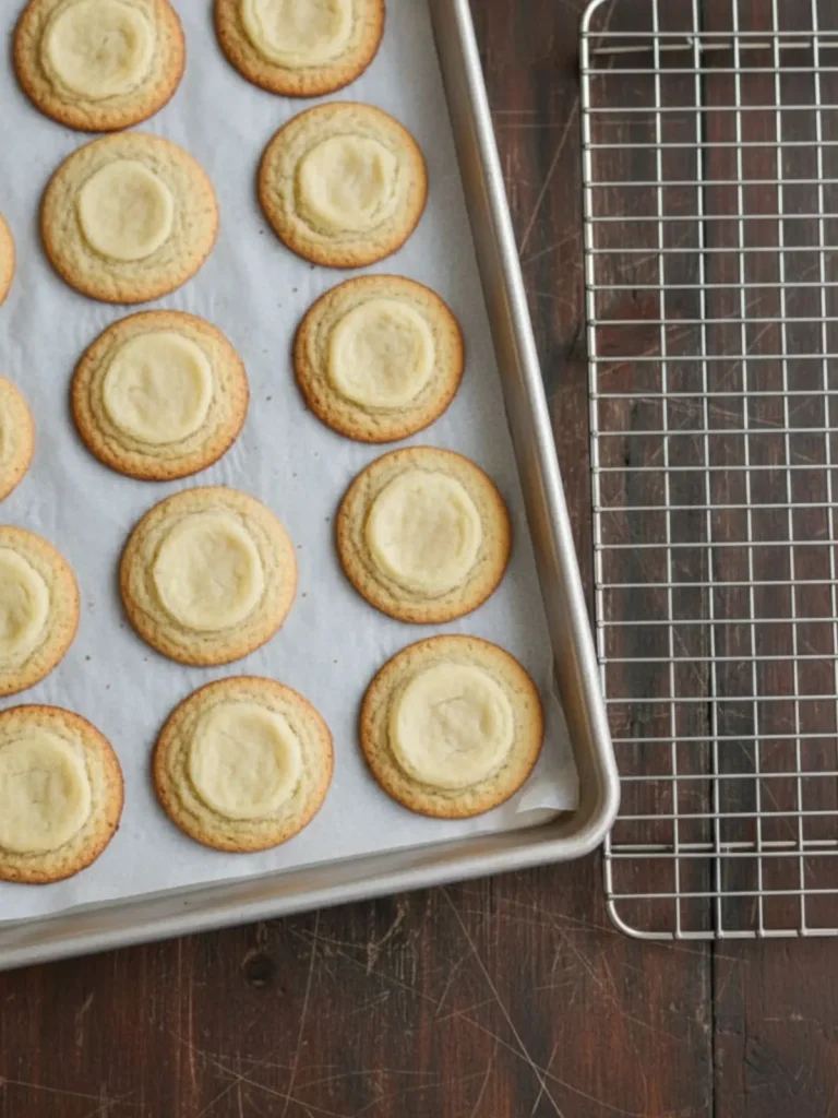 Easy Sugar Cookies Recipe Cut sugar cookie shapes resting on a parchment lined baking sheet before baking to help the easy sugar cookies hold their shape.